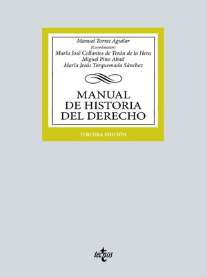 cover image of Pack Manual de Historia del Derecho
